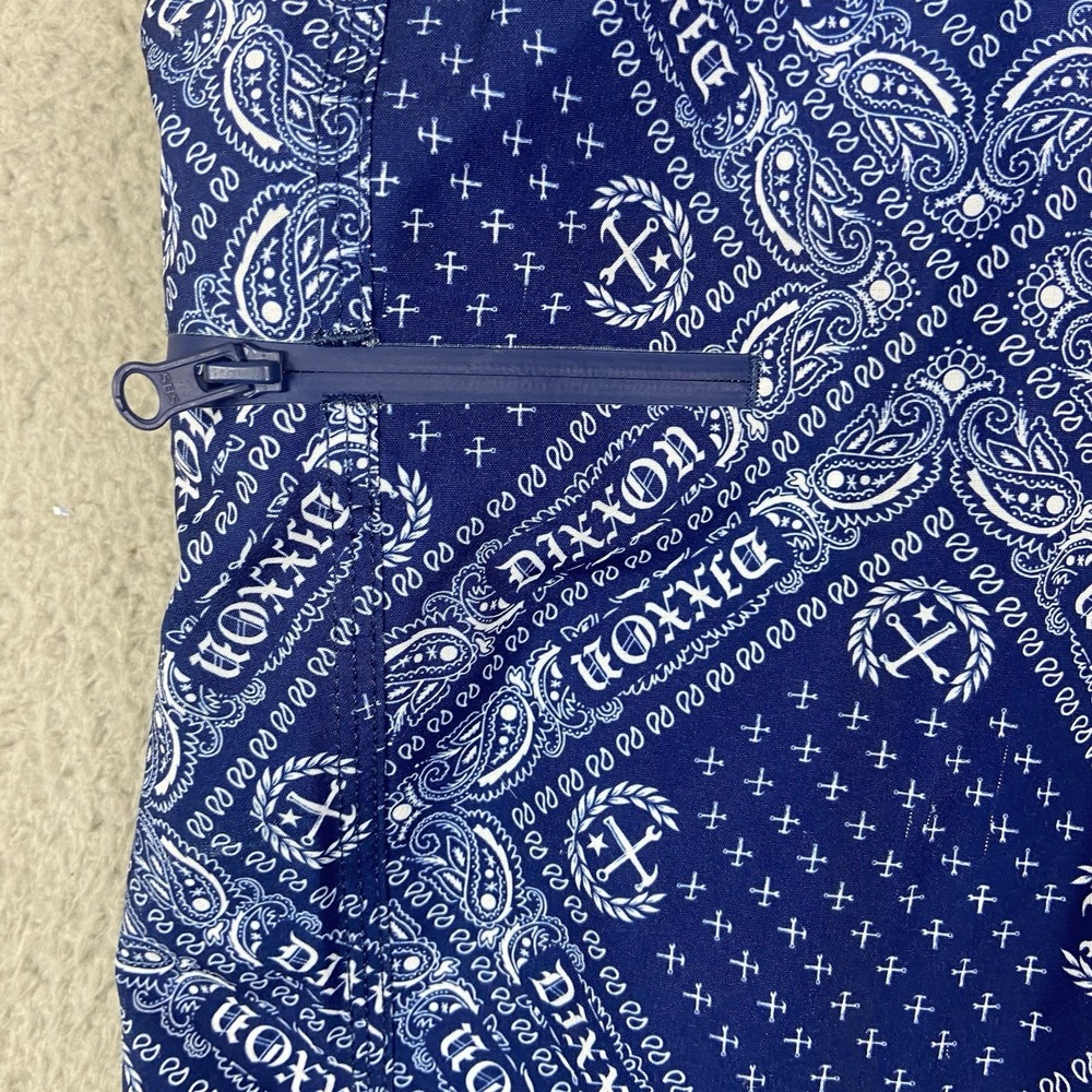 Dixxon Board Shorts Mens Size 40 Blue Paisley Bandana Swim Trunks Surf Beach Dra - Picture 4 of 12